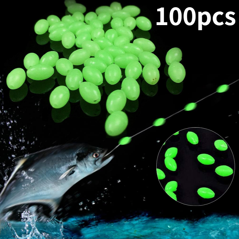 Fishing Equipment Tools - 100 adet/grup Oval Gece Aydınlık Balıkçılık