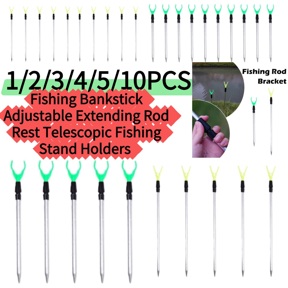 Fishing Rod Pod - 1/5/10 adet * 50/80 cm Balıkçılık