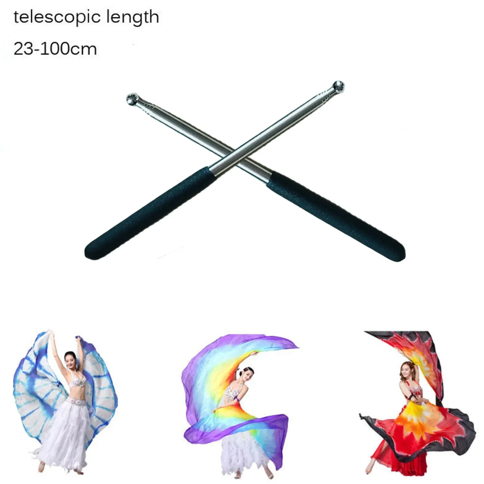 Telescopic Fishing Rod - Oryantal dans aksesuarları oryantal dans kanatları