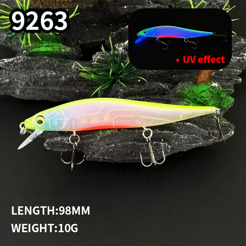 98mm 10g Jerkbait Minnow Yüzen - Fishing Equipment In Japanese incelemesi ve fiyatı