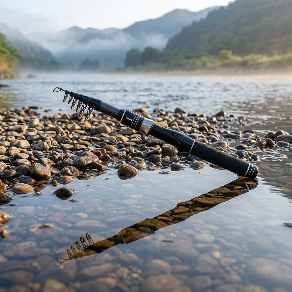 Ultra hafif teleskopik karbon  - Telescopic Fishing Rod incelemesi ve fiyatı