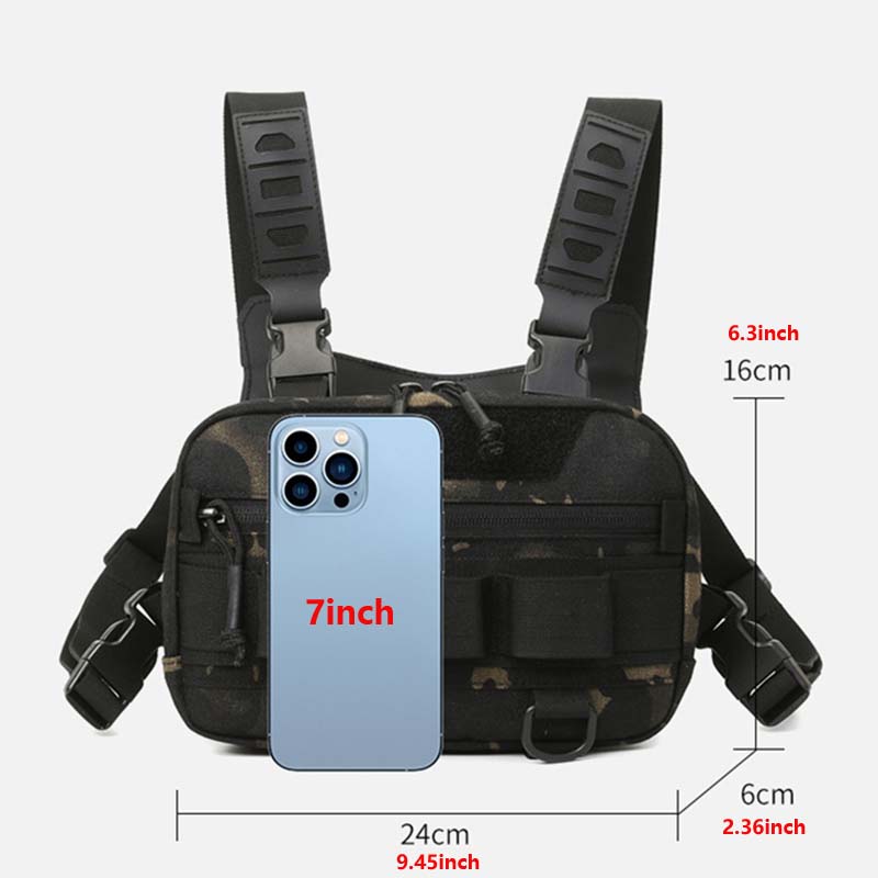 Erkek Taktik Göğüs Çantası, Ço - Fishing Equipment Essentials incelemesi ve fiyatı