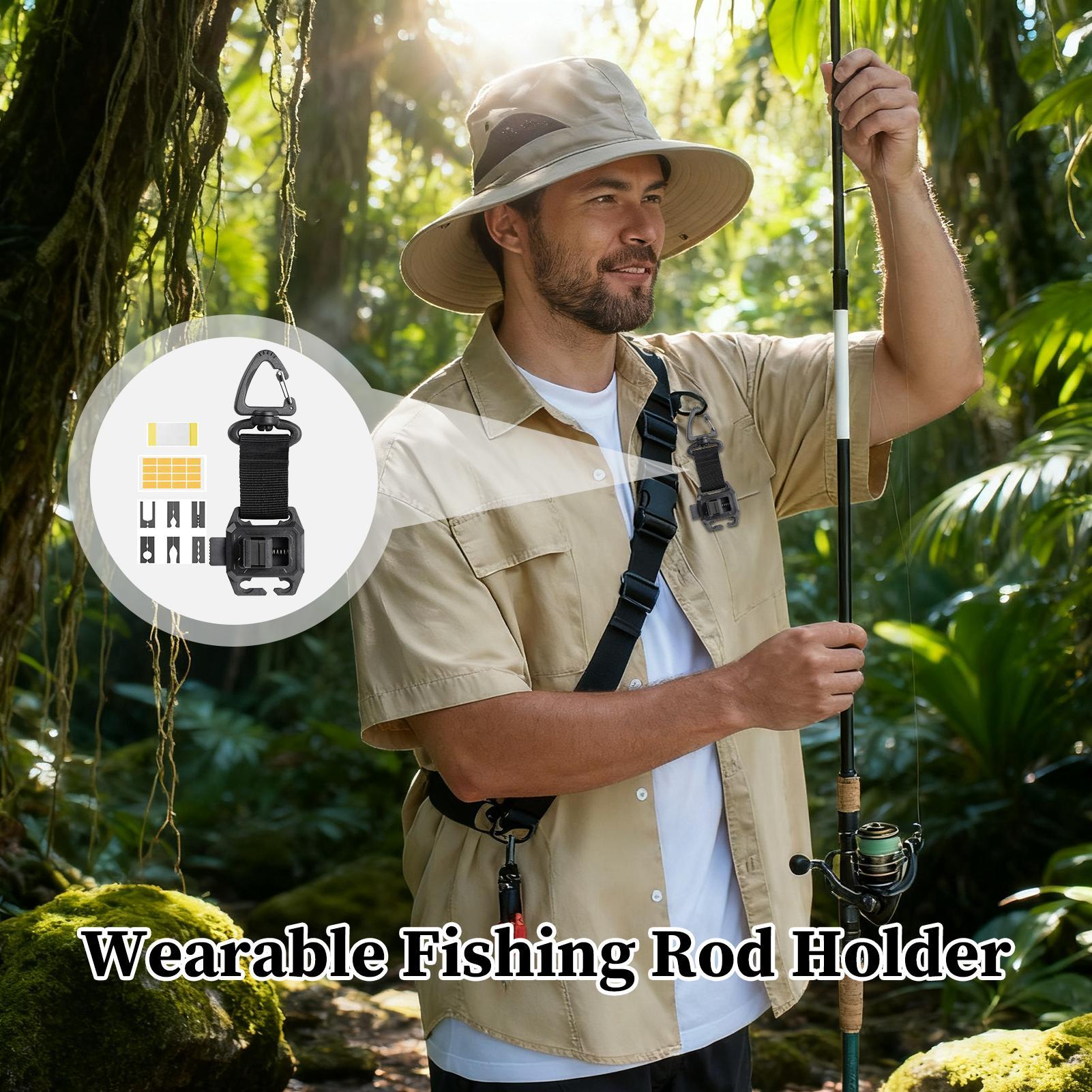 Giyilebilir Olta Klipsleri Tut - Fishing Rod Pod incelemesi ve fiyatı
