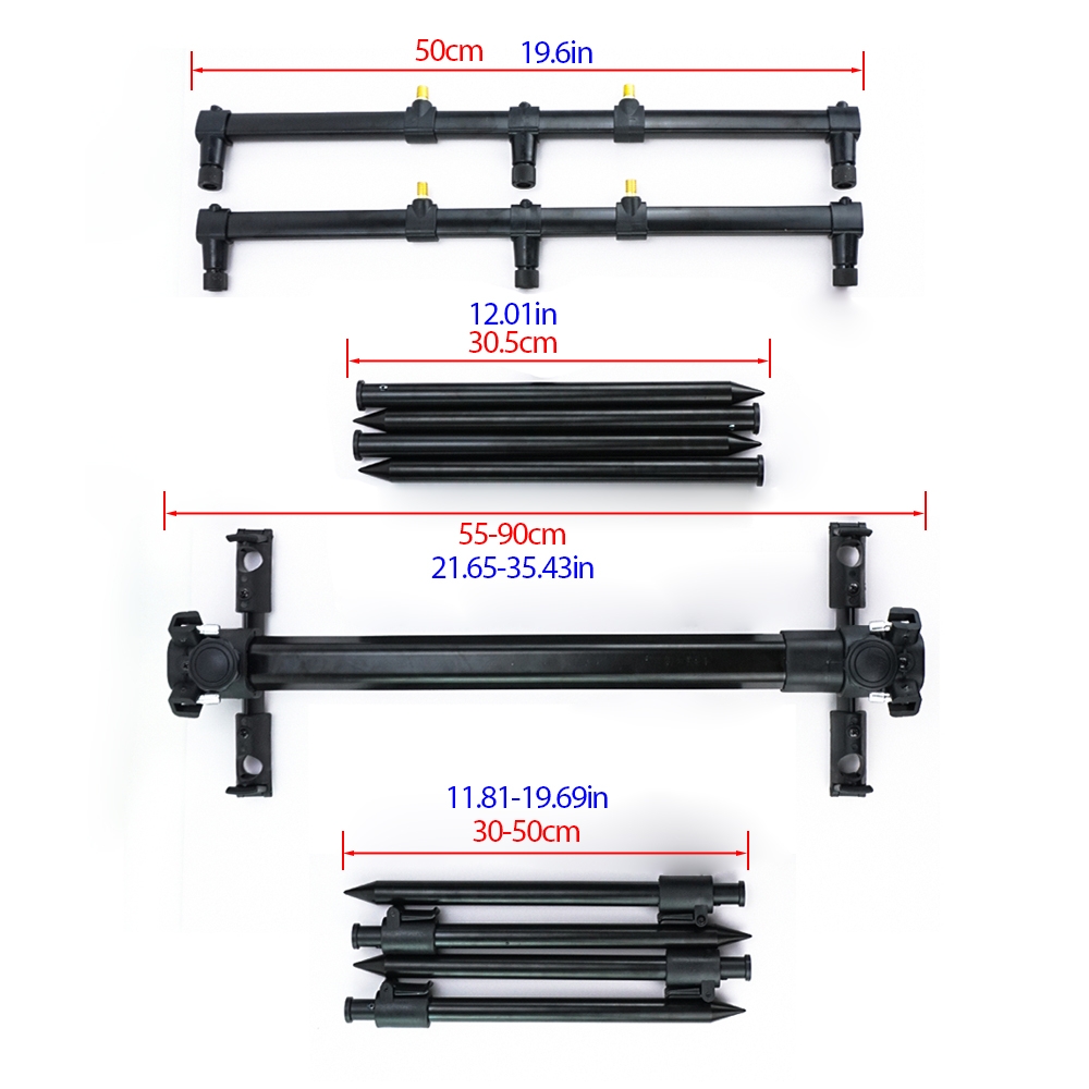HIRISI Ayarlanabilir 3 Çubuklu - Fishing Rod Pod incelemesi ve fiyatı