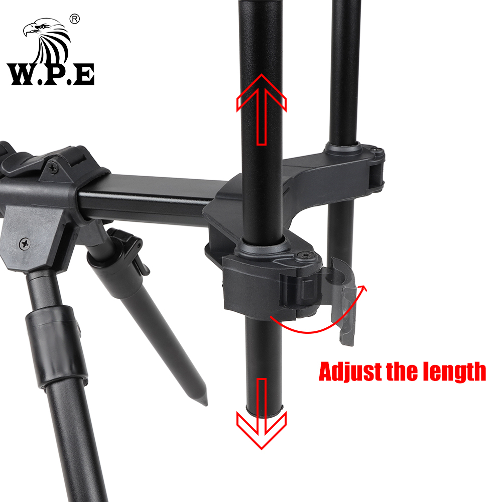 W.P.E sazan olta tutucu ayarla - Fishing Rod Pod incelemesi ve fiyatı
