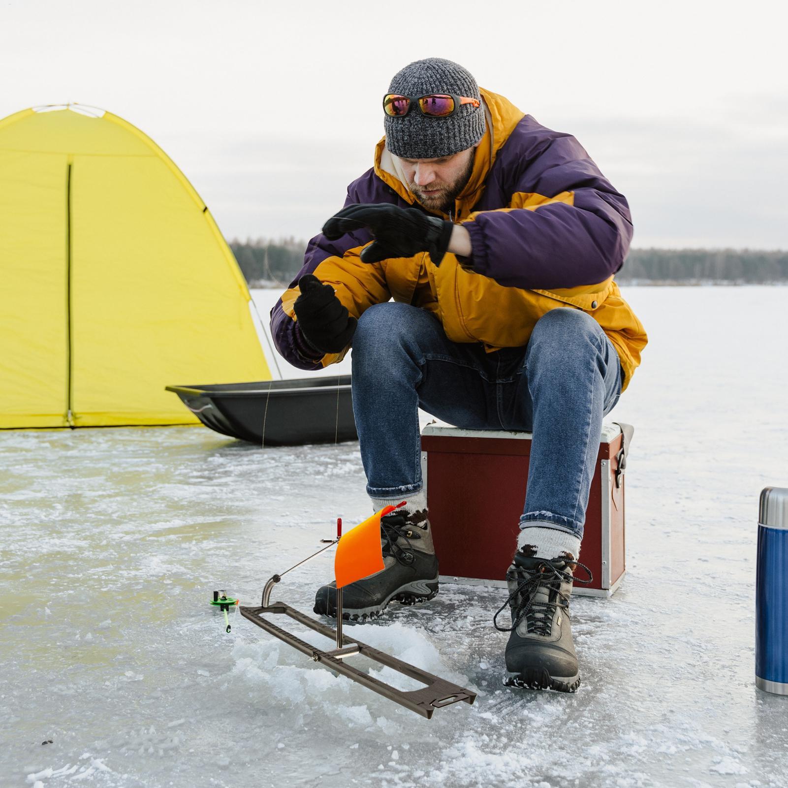 Buzda Balık Tutma İğnesi Bayra - Ice Fishing Tip Up incelemesi ve fiyatı